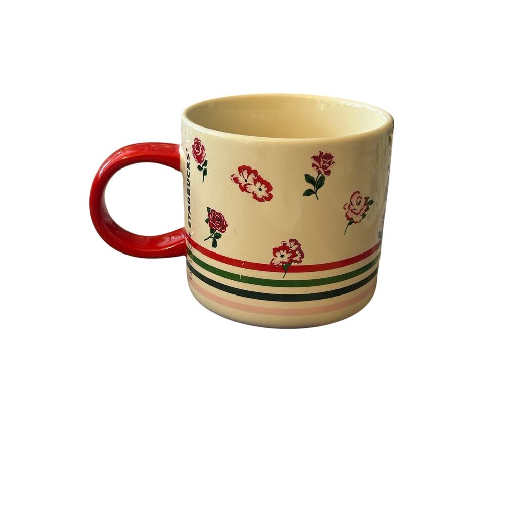 Starbucks + Band.do limited edition rose mug cup coffee tea